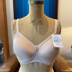 Amoena Lara Padded Wire Free Nude Bra 36B